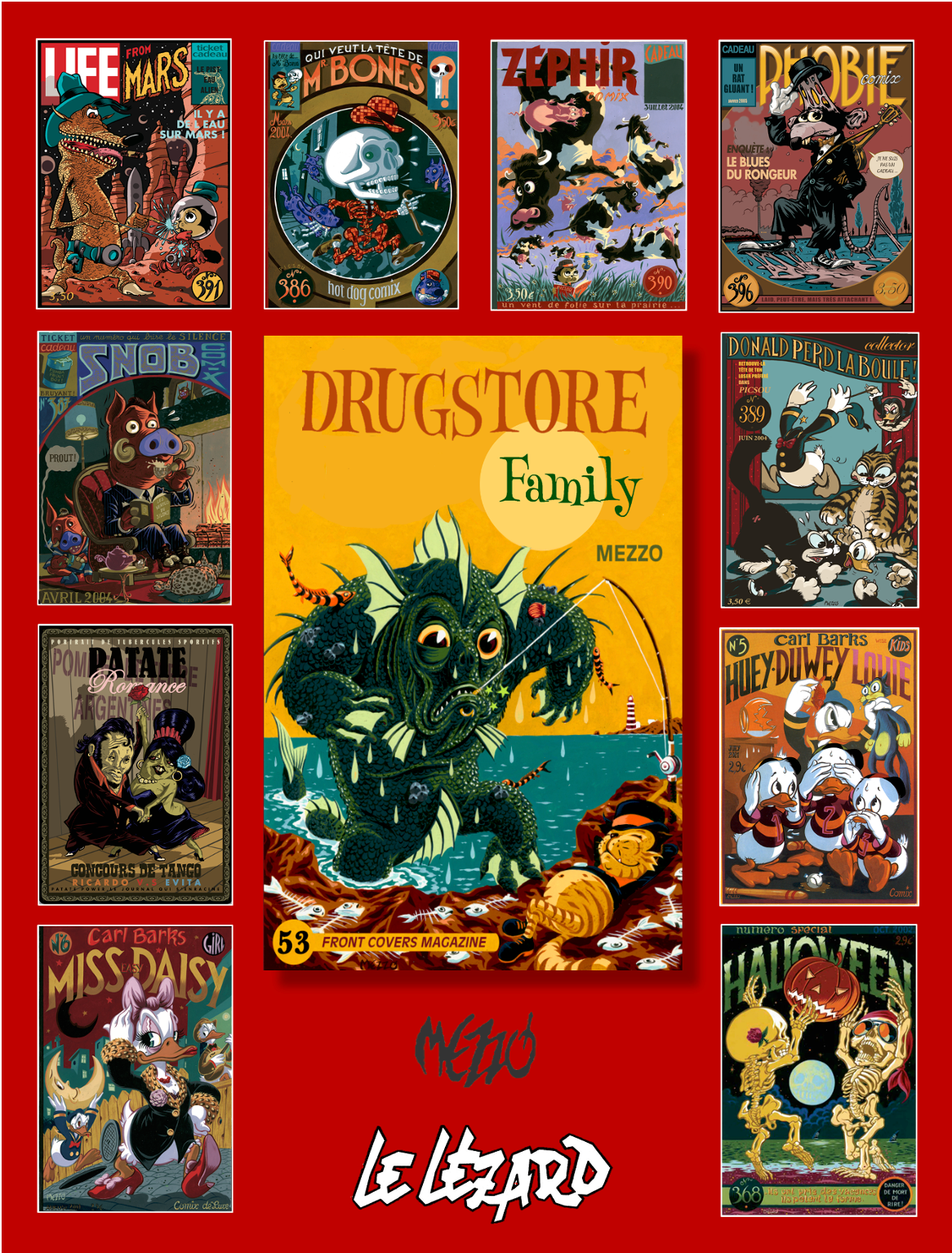 DRUGSTORE Family par MEZZO, l'Art de la couverture !