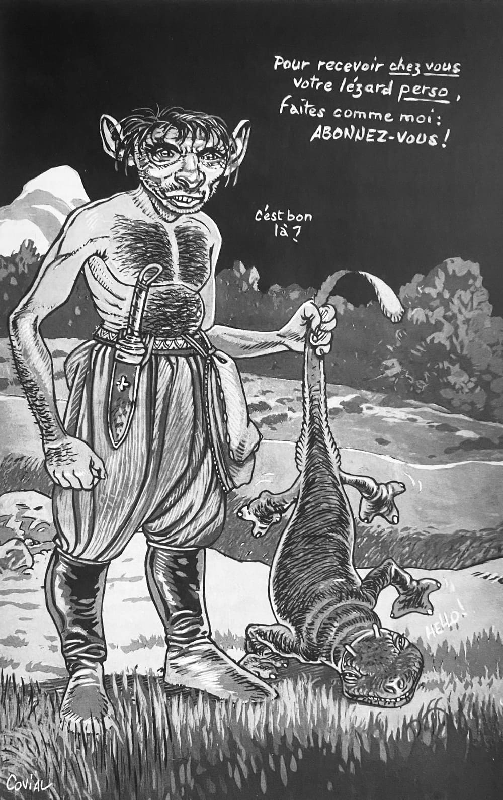 Le Lézard n°9 - Nicolas De Crecy