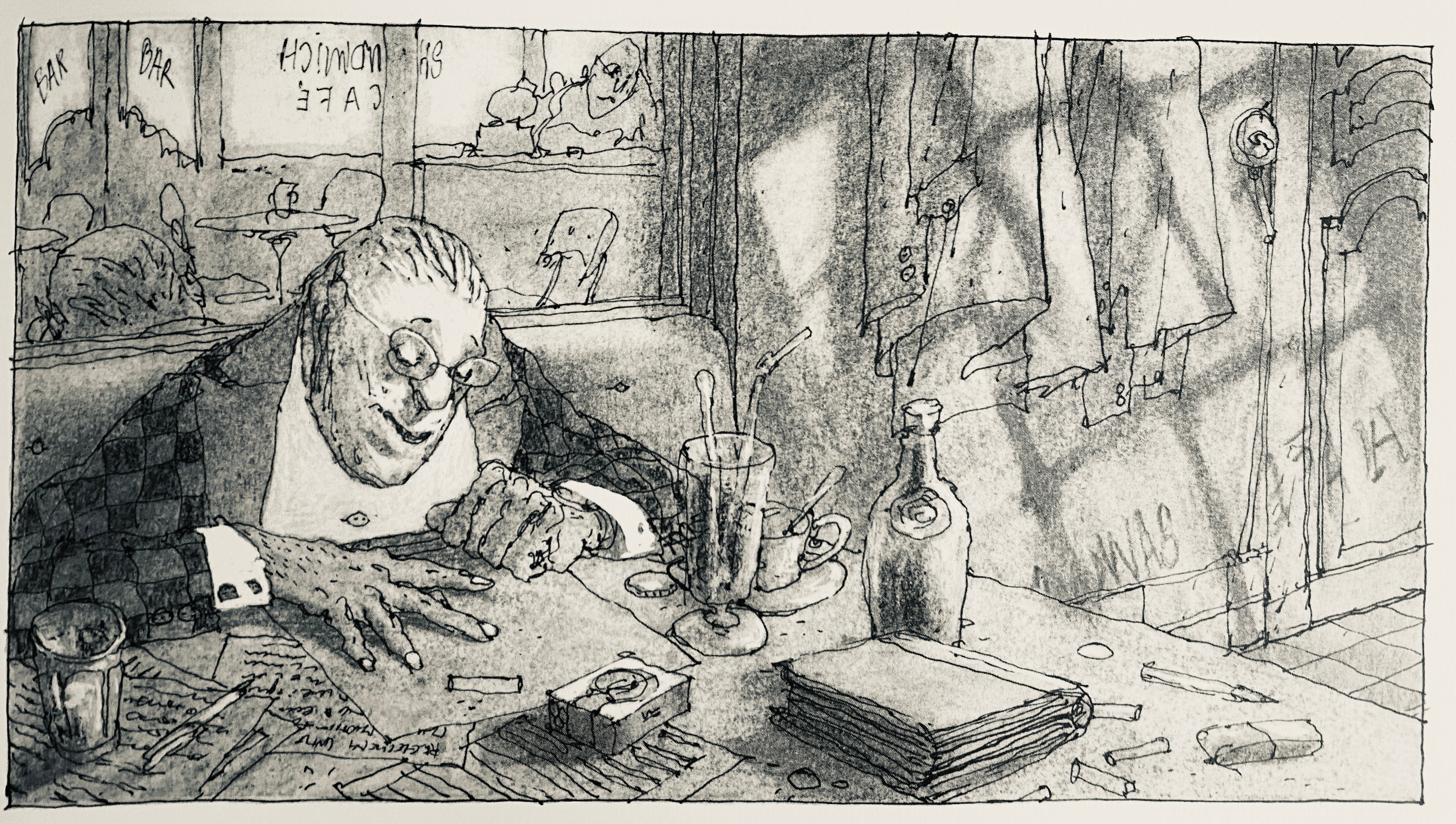 CAFÉ MOULUS - Nicolas De CRÉCY - LE LÉZARD, P.M.J. Éditions, Éditions Du Couloir