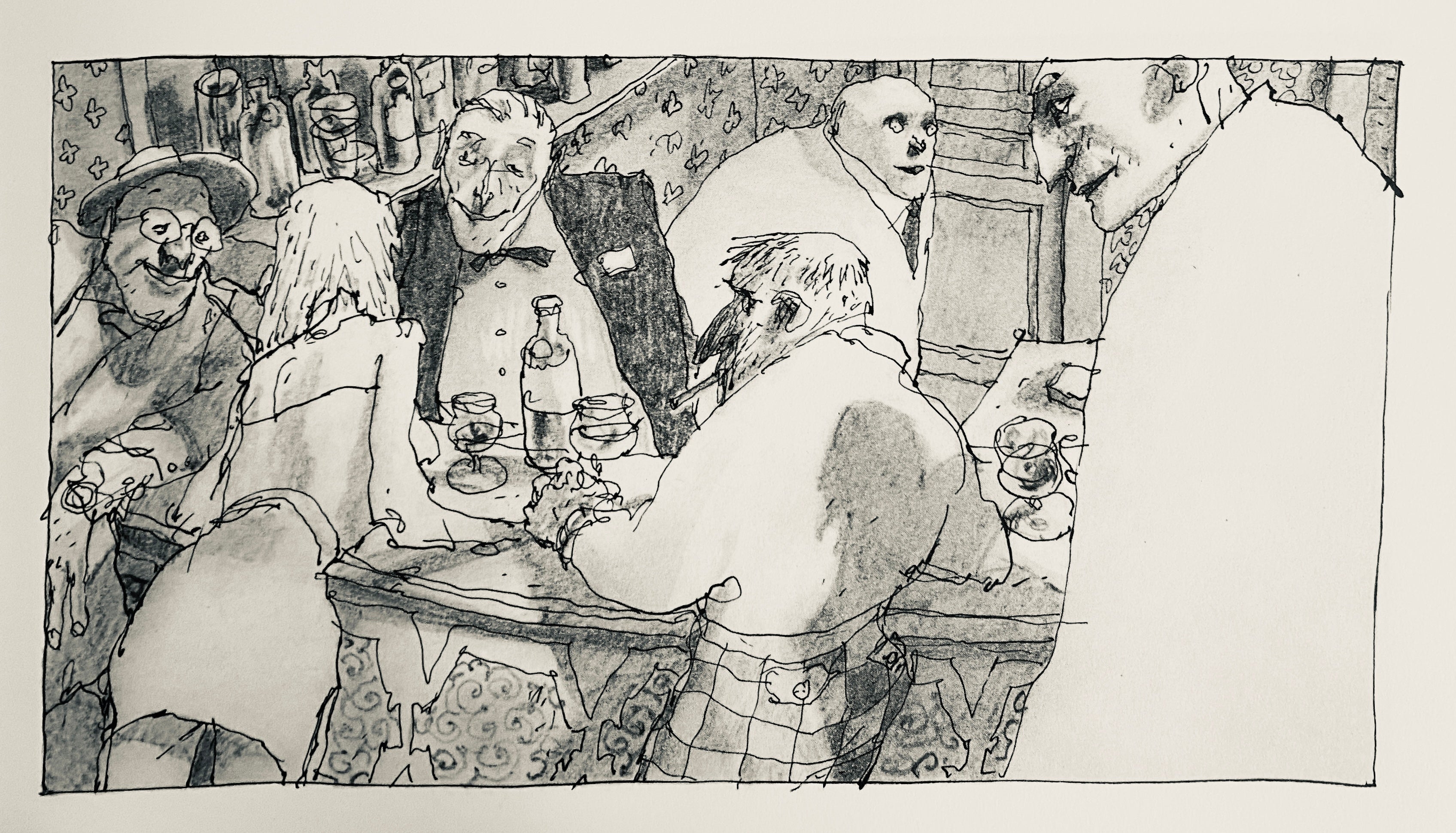 CAFÉ MOULUS - Nicolas De CRÉCY - LE LÉZARD, P.M.J. Éditions, Éditions Du Couloir