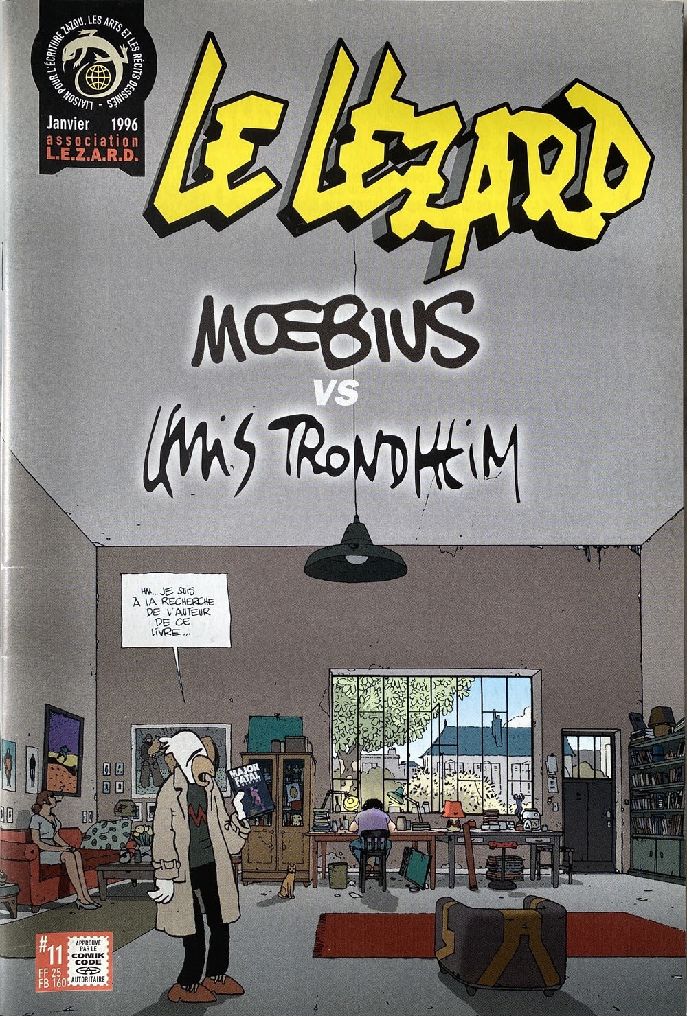 Le Lézard n°11 - MOEBIUS LEWIS TRONDHEIM